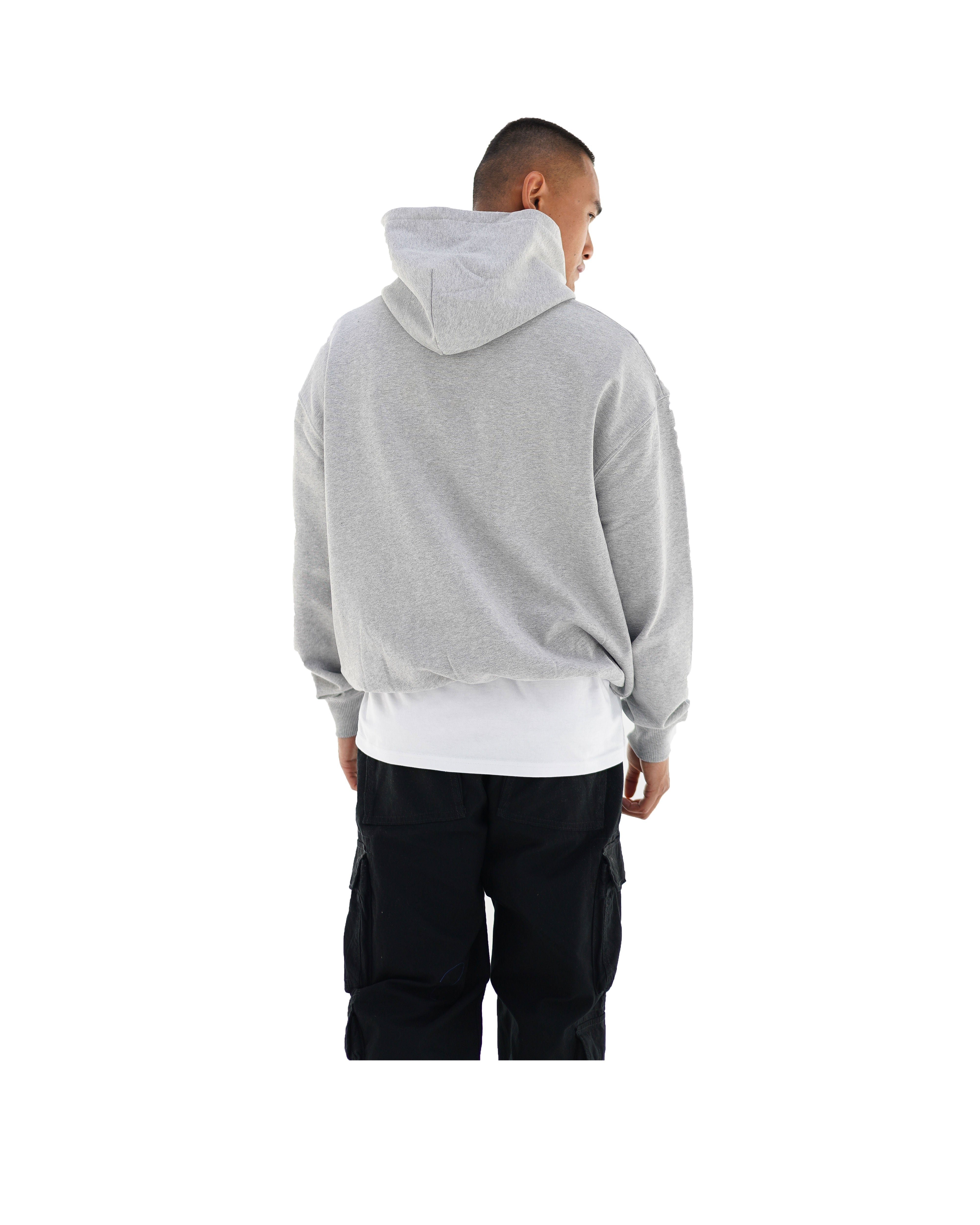 ARISTOCRAT COLLEGE HOODIE - GREY