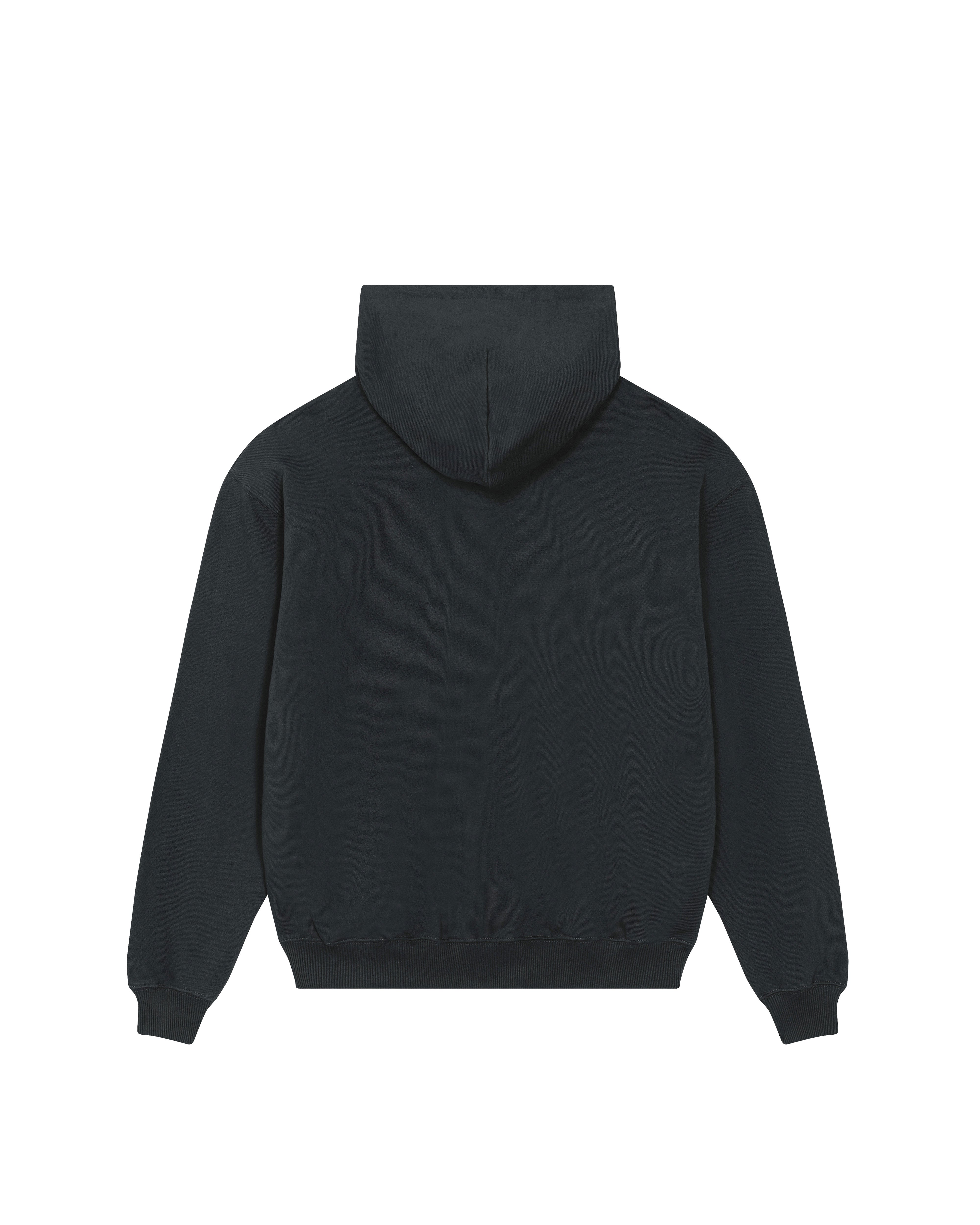 ARISTOCRAT COLLEGE HOODIE - BLACK