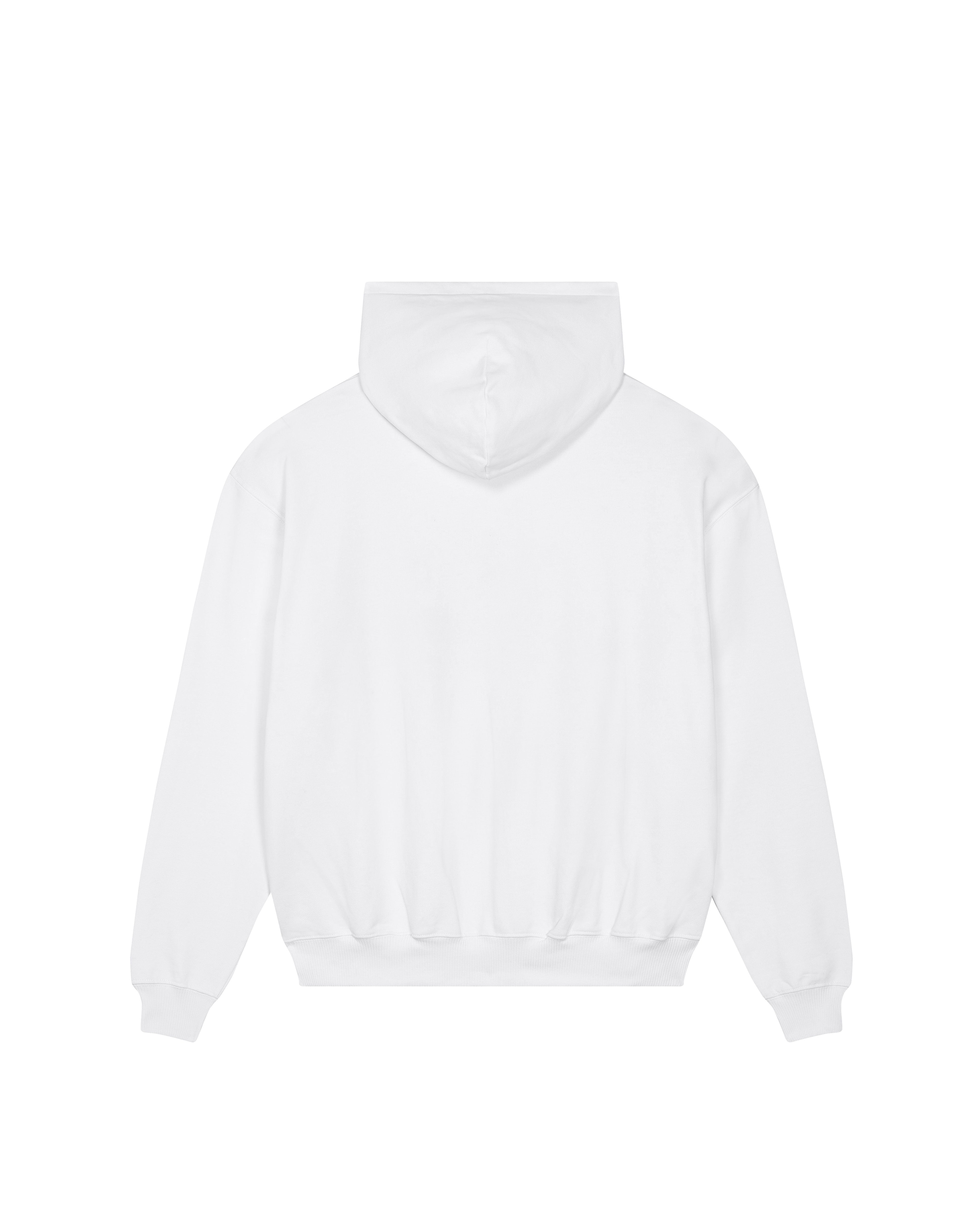 ARISTOCRAT COLLEGE HOODIE - WHITE