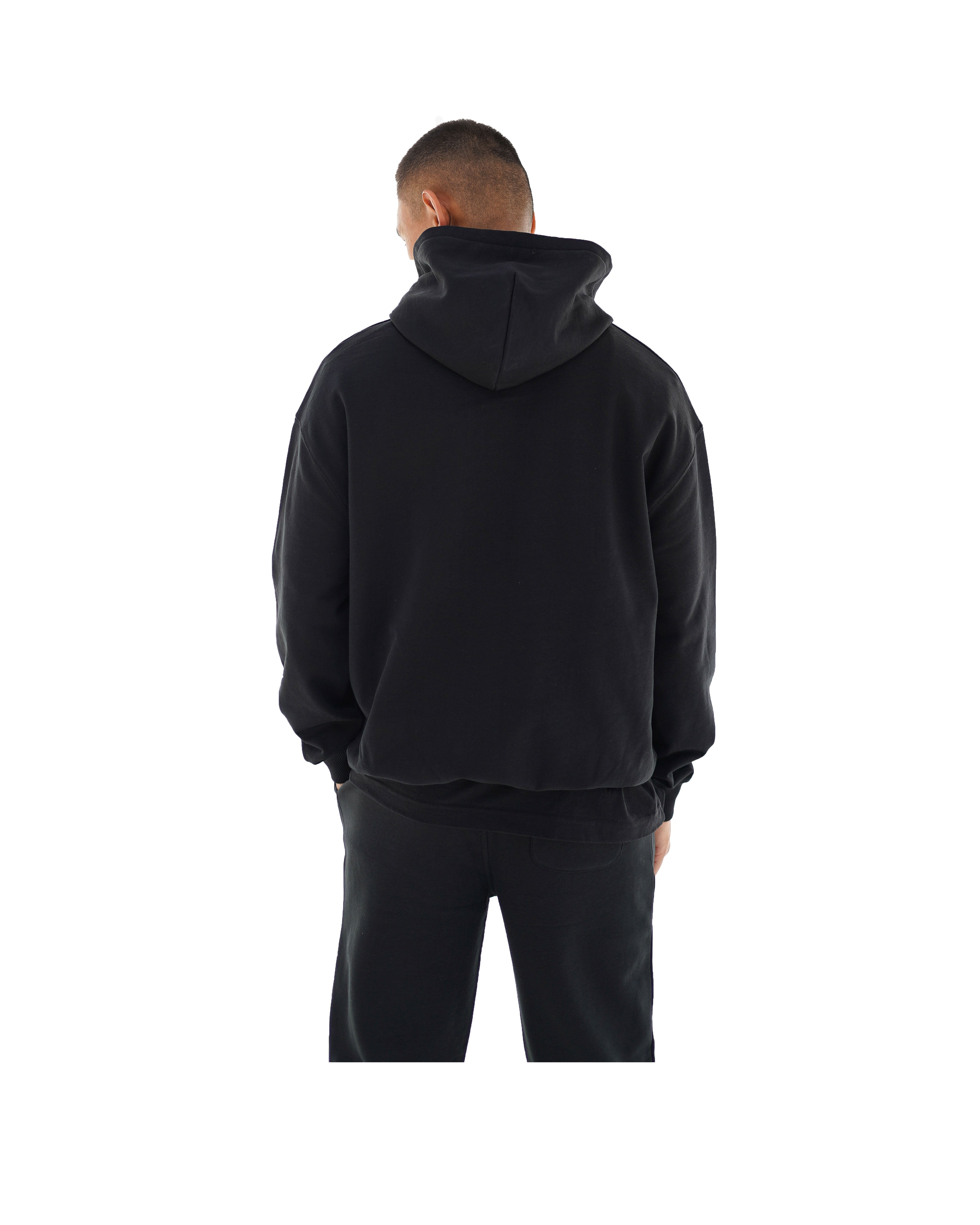 AL CONTOUR HOODIE - BLACK