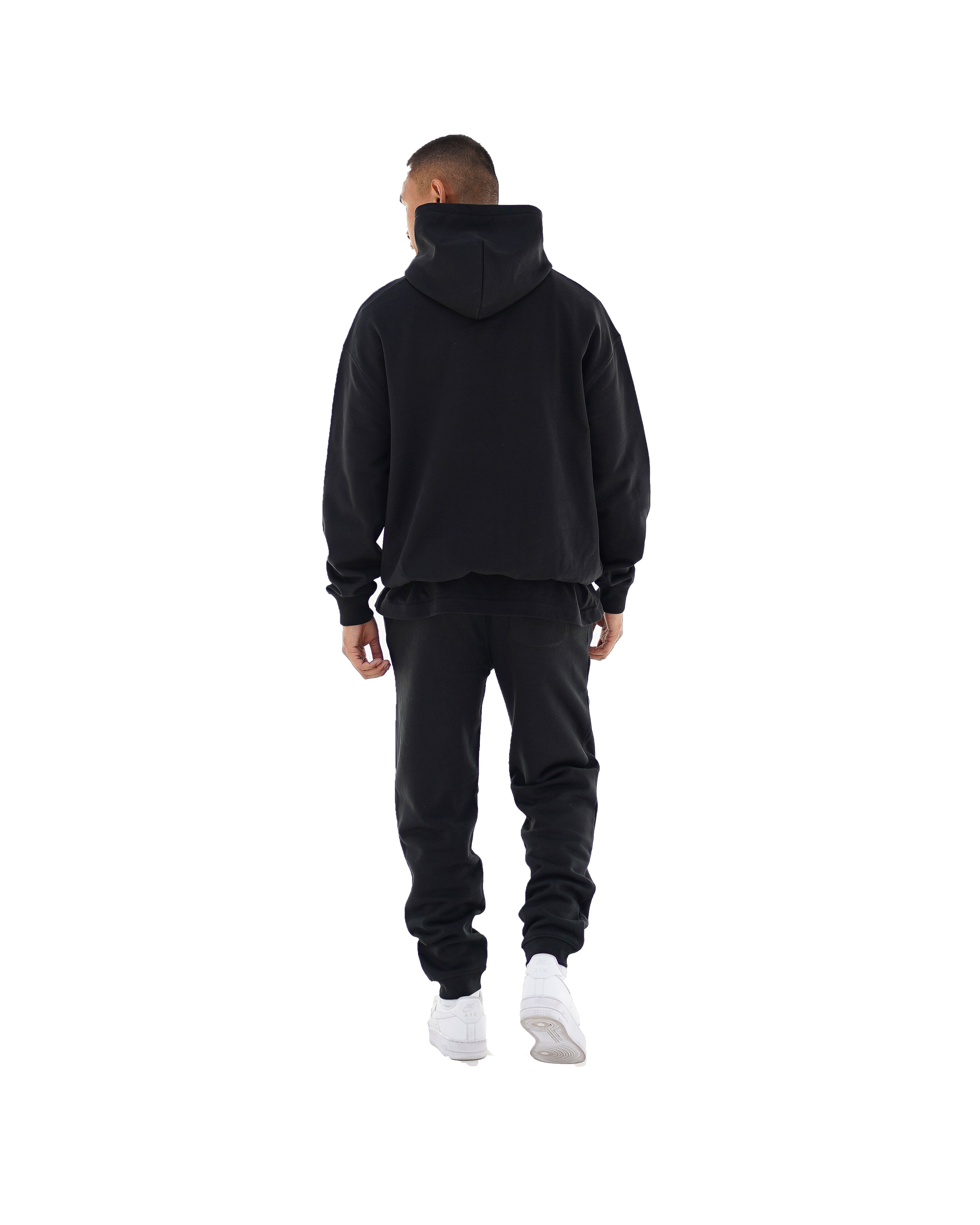 AL CONTOUR HOODIE - BLACK