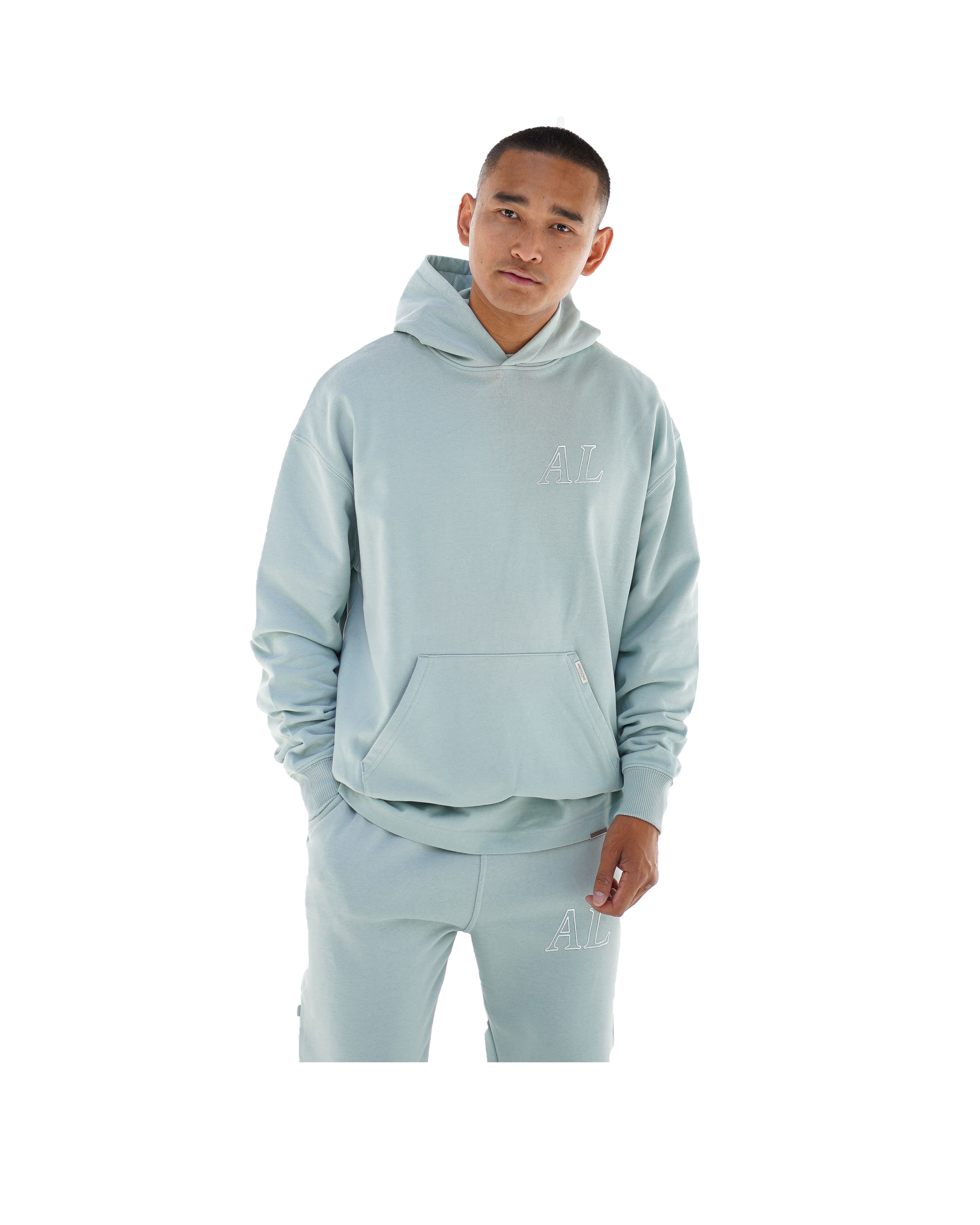 AL CONTOUR HOODIE - MINT GREEN