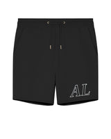 AL CONTOUR SHORTS - BLACK