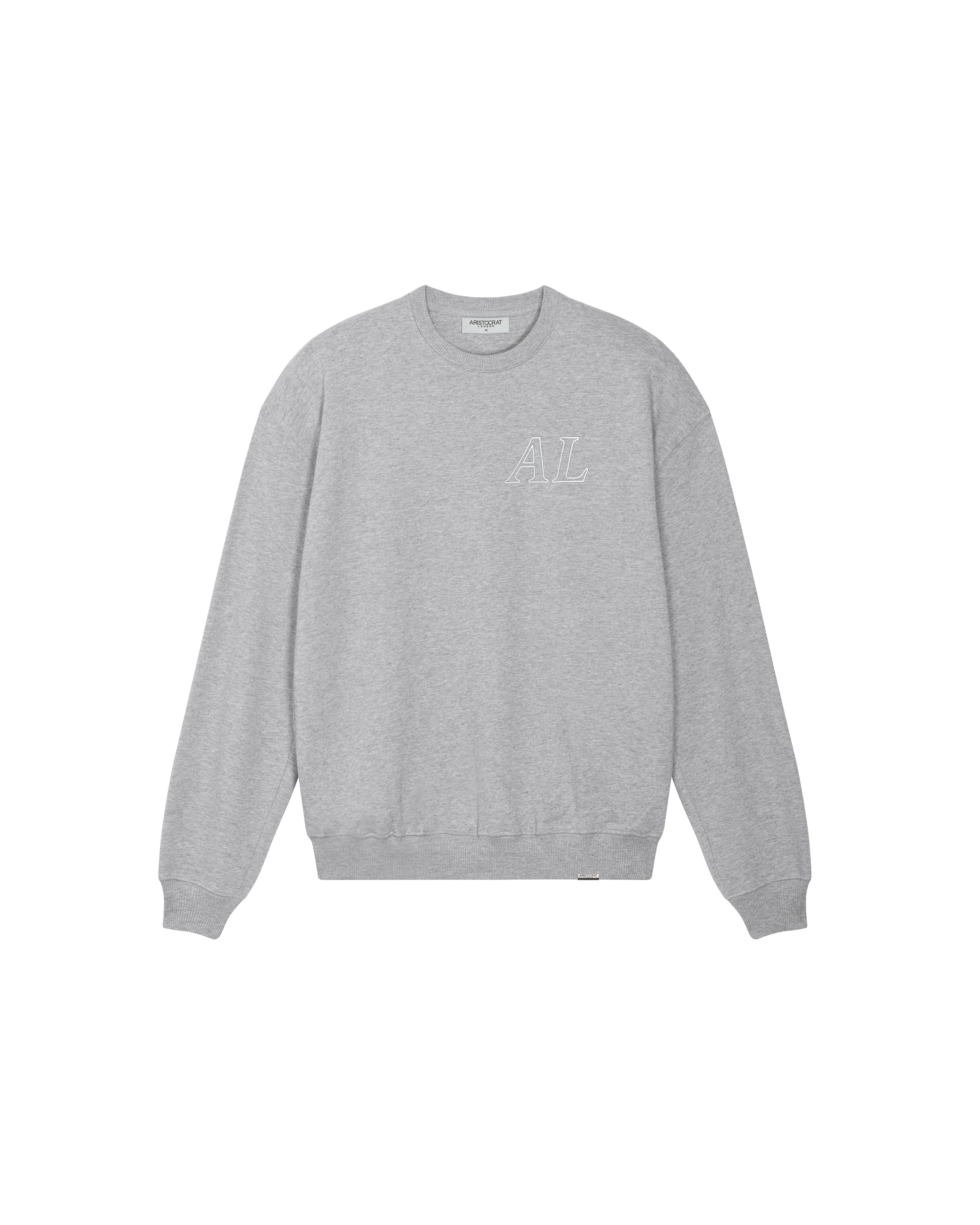 AL CONTOUR SWEATER - ASH GREY