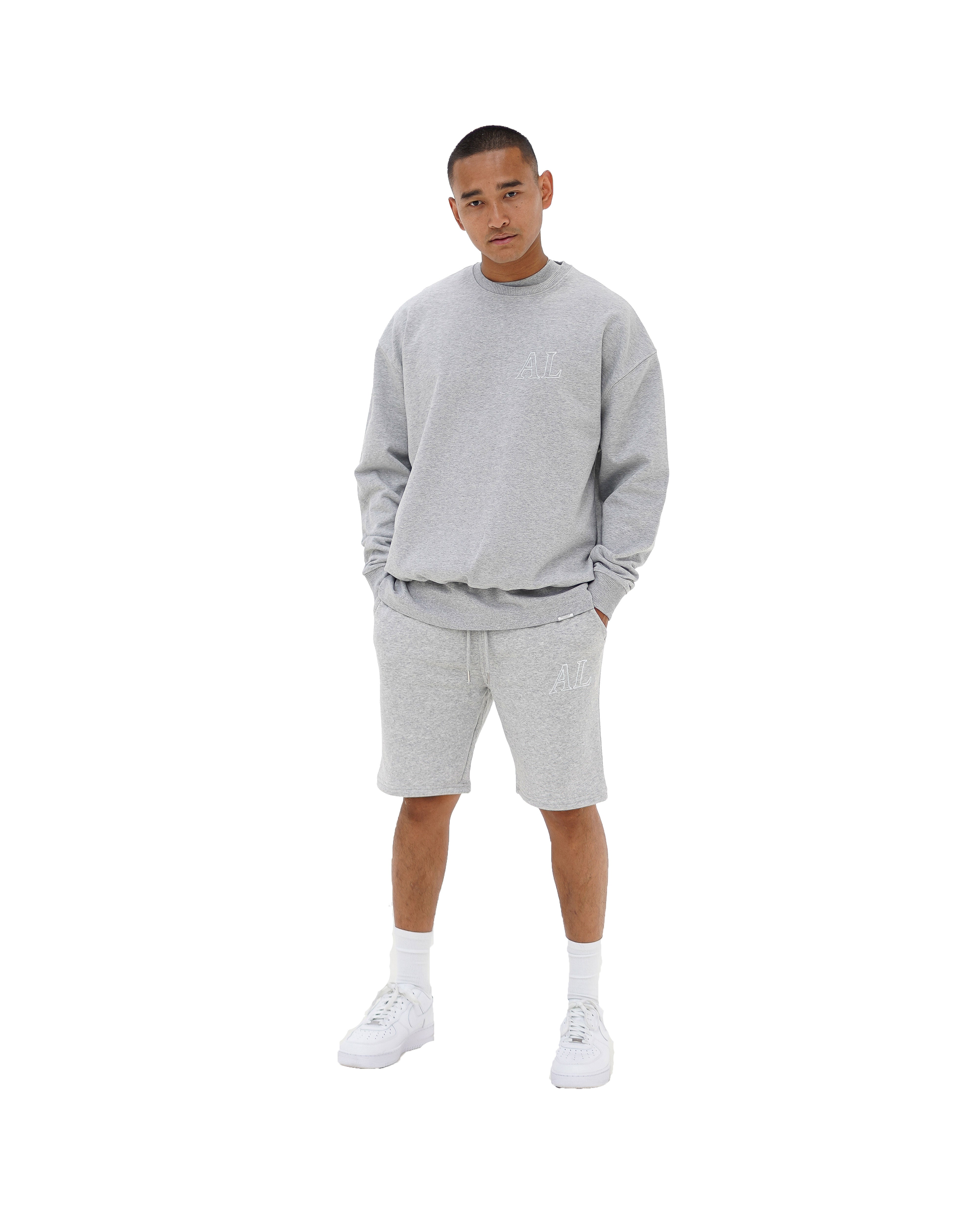 AL CONTOUR SWEATER - ASH GREY