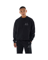 AL CONTOUR SWEATER - BLACK