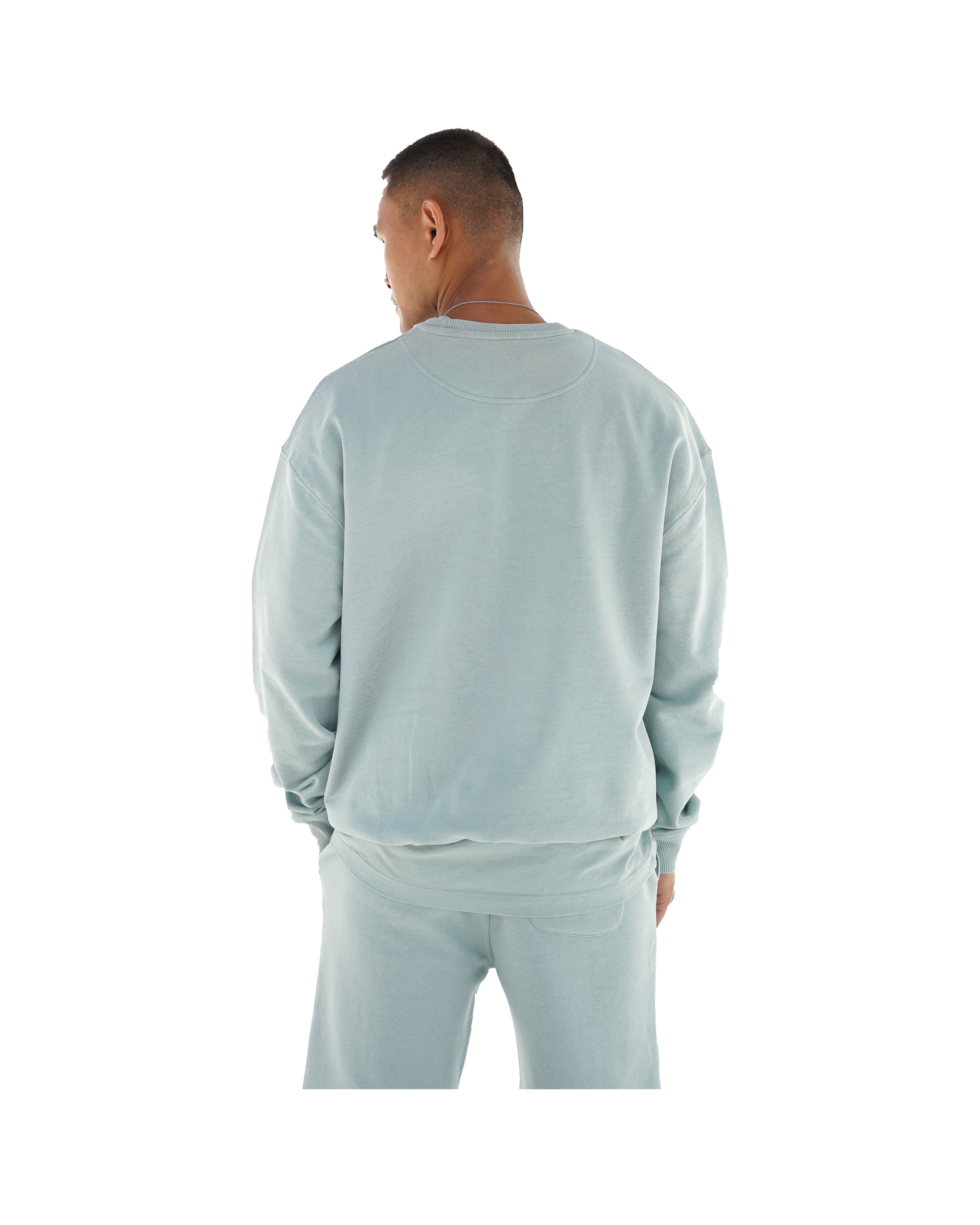 AL CONTOUR SWEATER - MINT GREEN