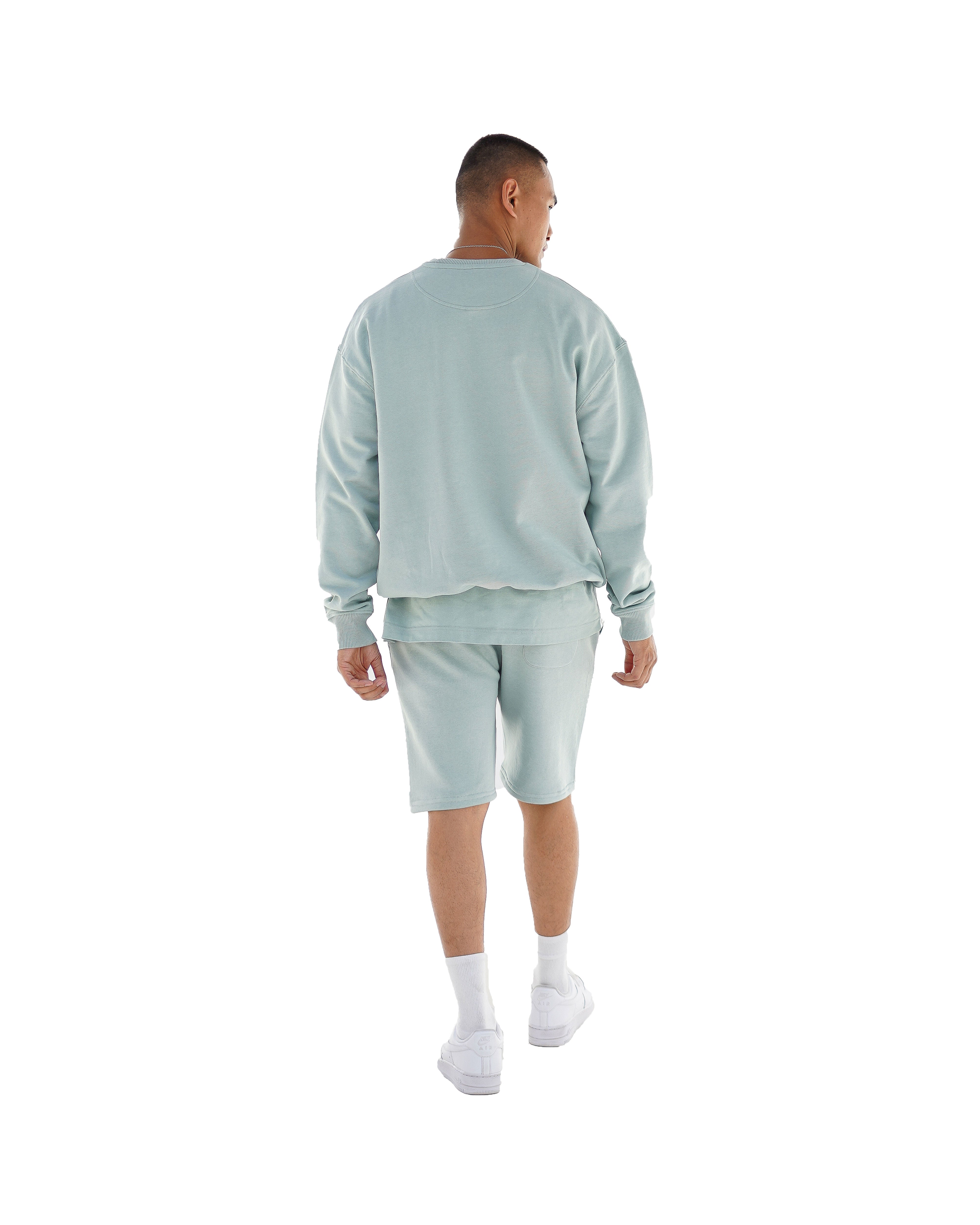 AL CONTOUR SWEATER - MINT GREEN