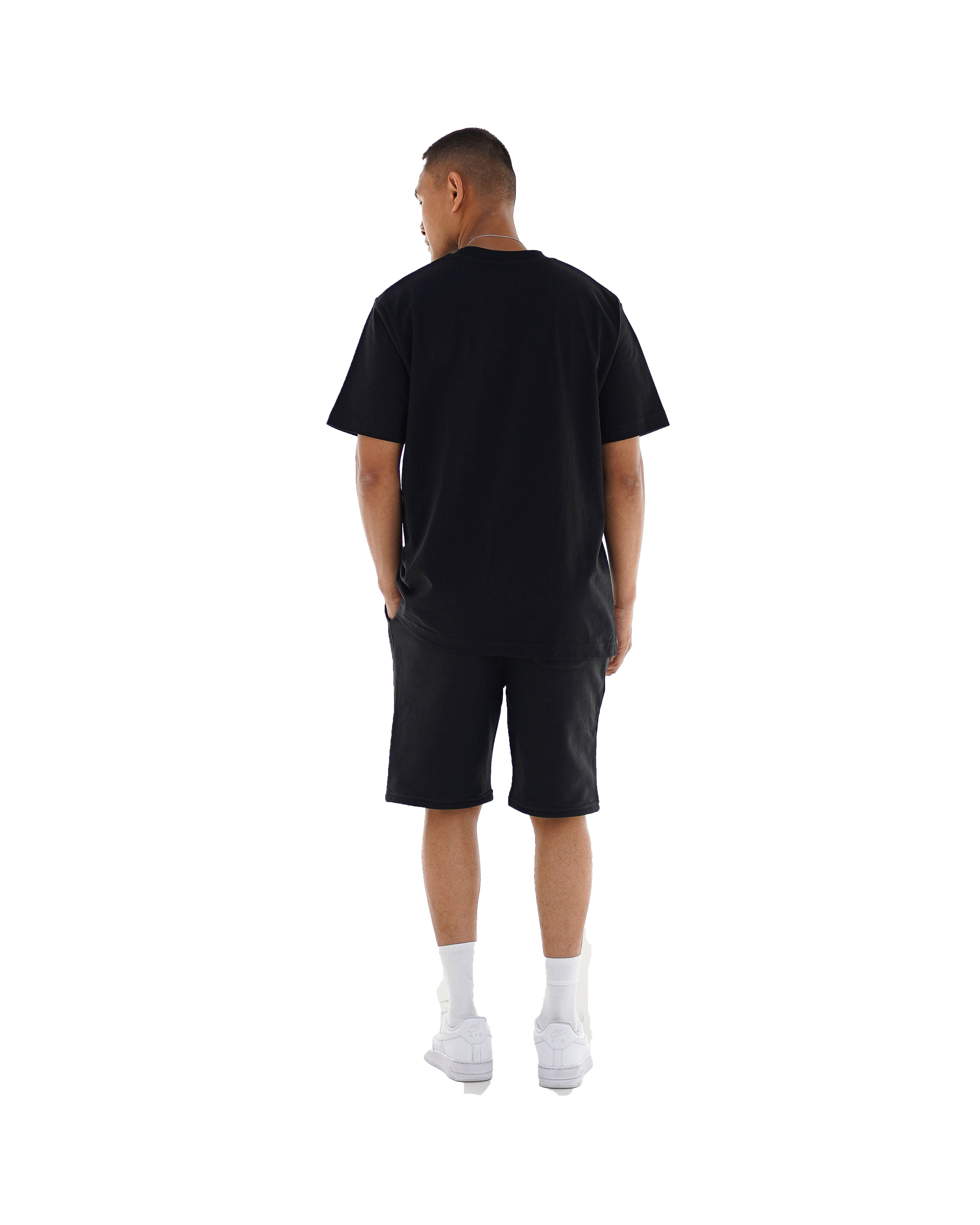 AL CONTOUR T-SHIRT - BLACK