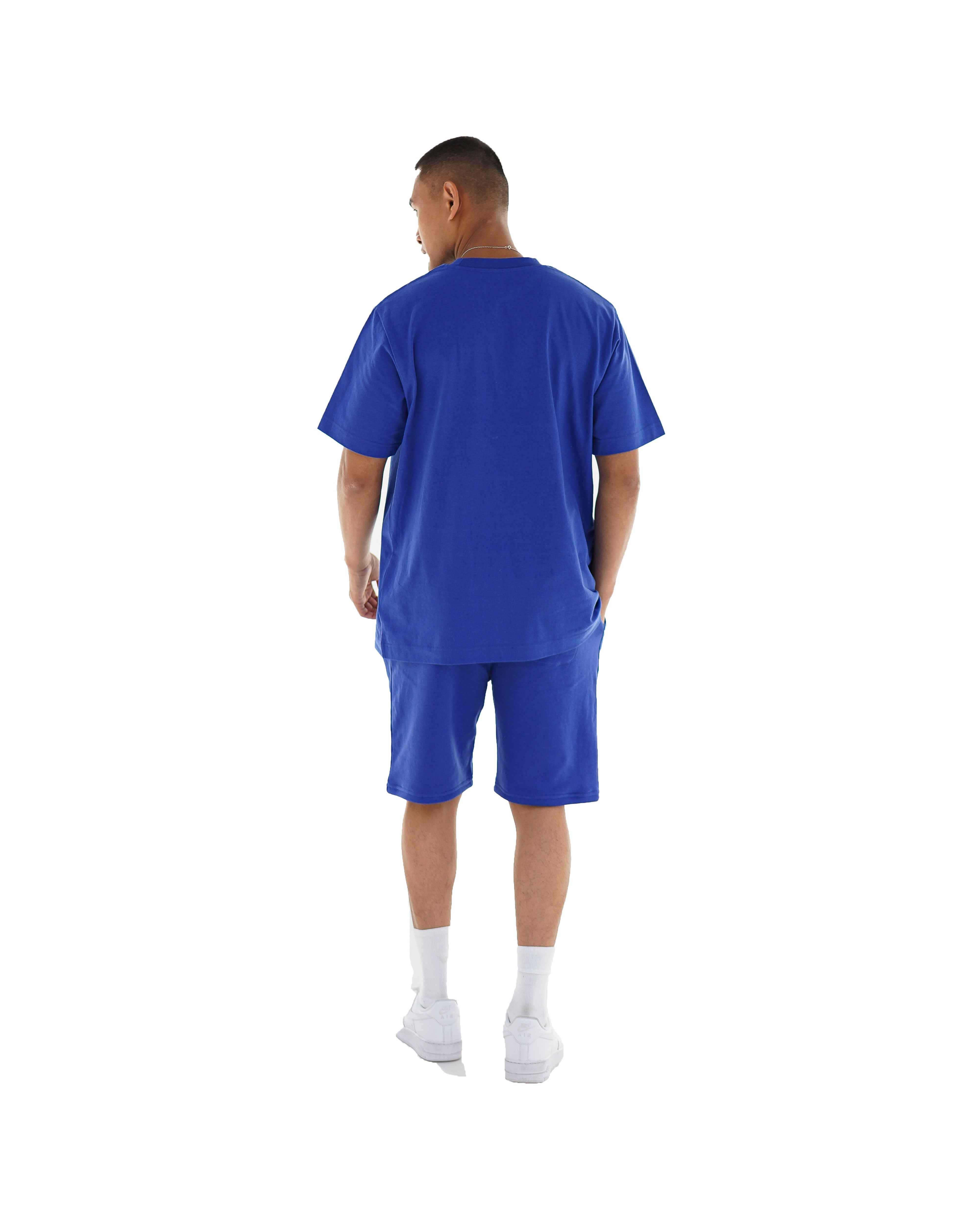 AL CONTOUR T-SHIRT - COBALT BLUE