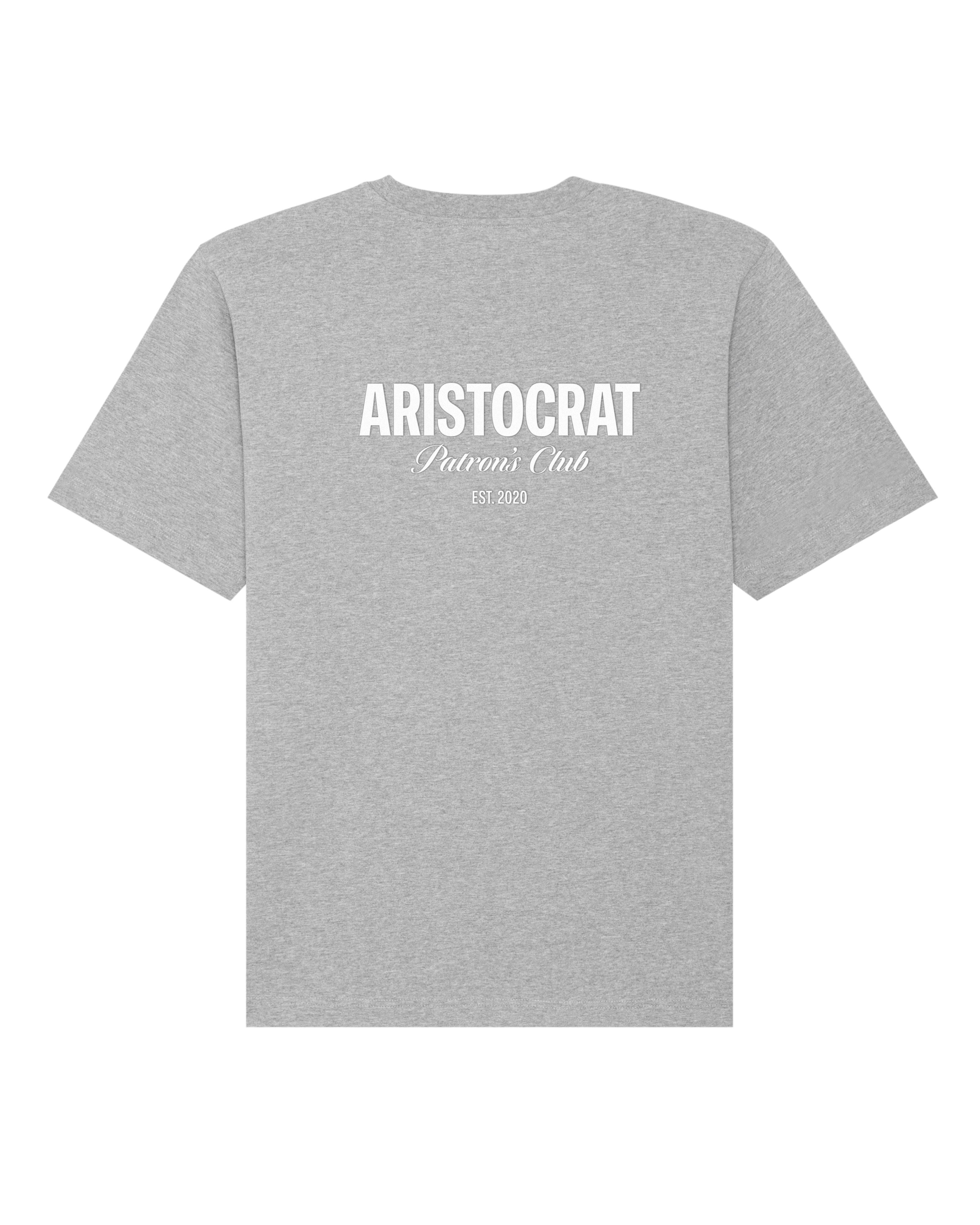 PATRONS CLUB T-SHIRT - ASH GREY