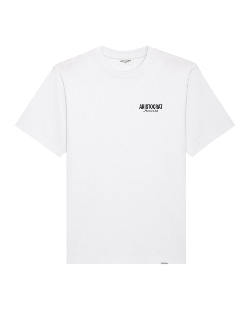 
                  
                    Patrons Club T-Shirt - White
                  
                