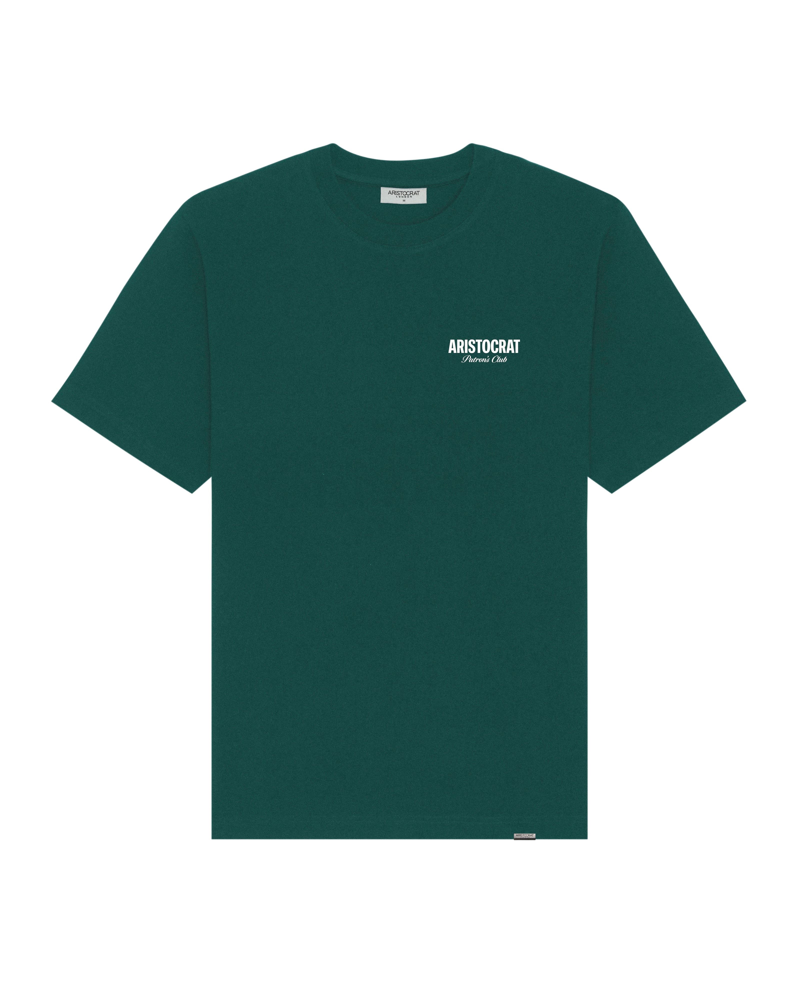 PATRONS CLUB T-SHIRT - RACING GREEN