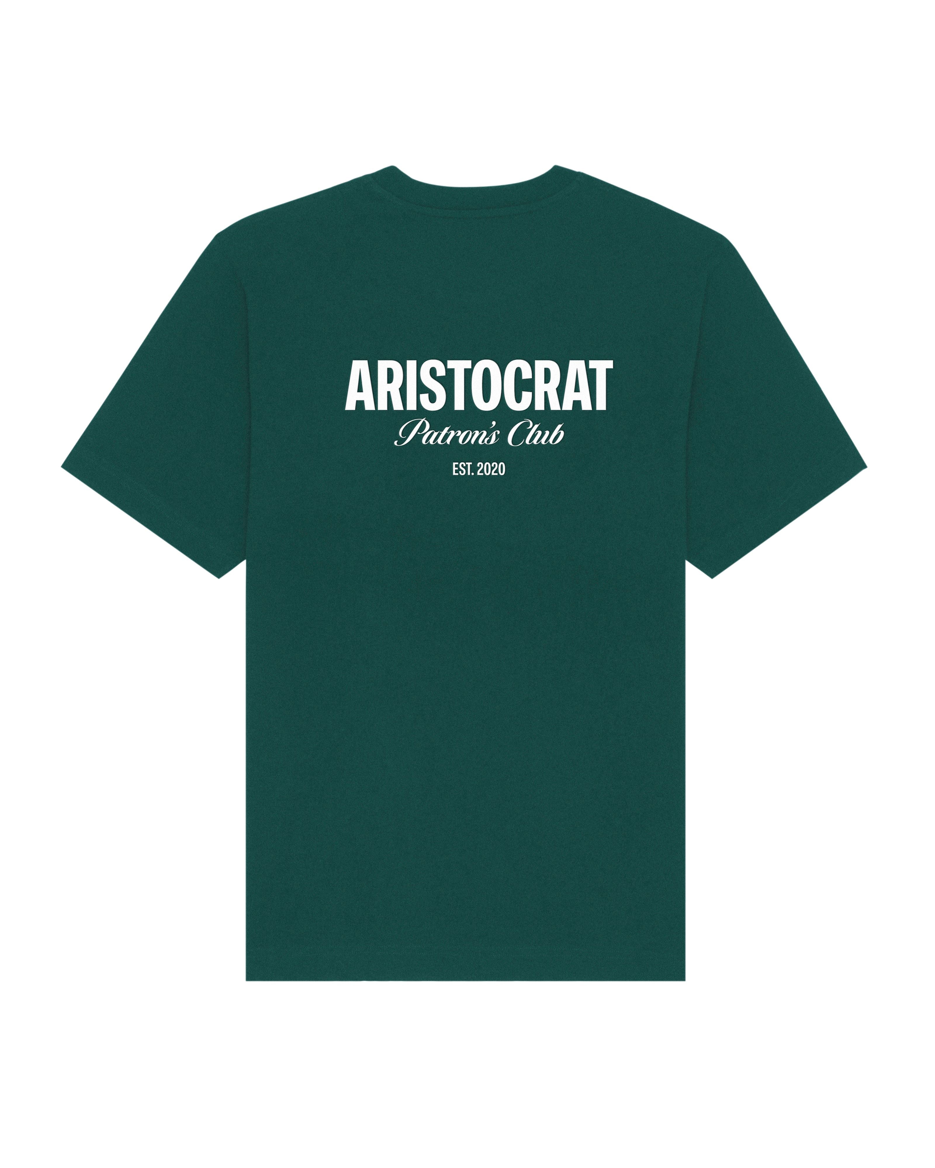 PATRONS CLUB T-SHIRT - RACING GREEN