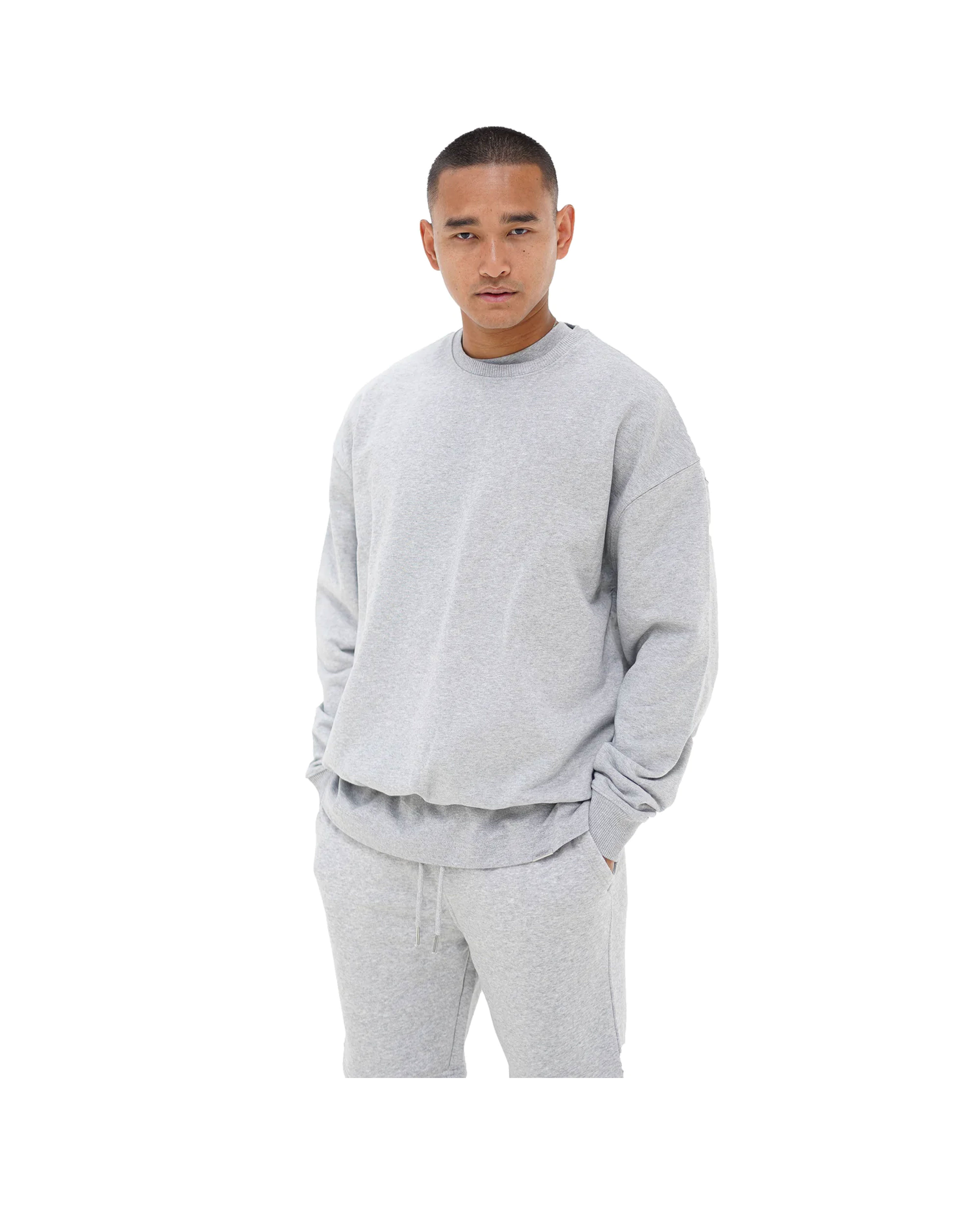 ESSENTIAL SWEATER - ASH GREY