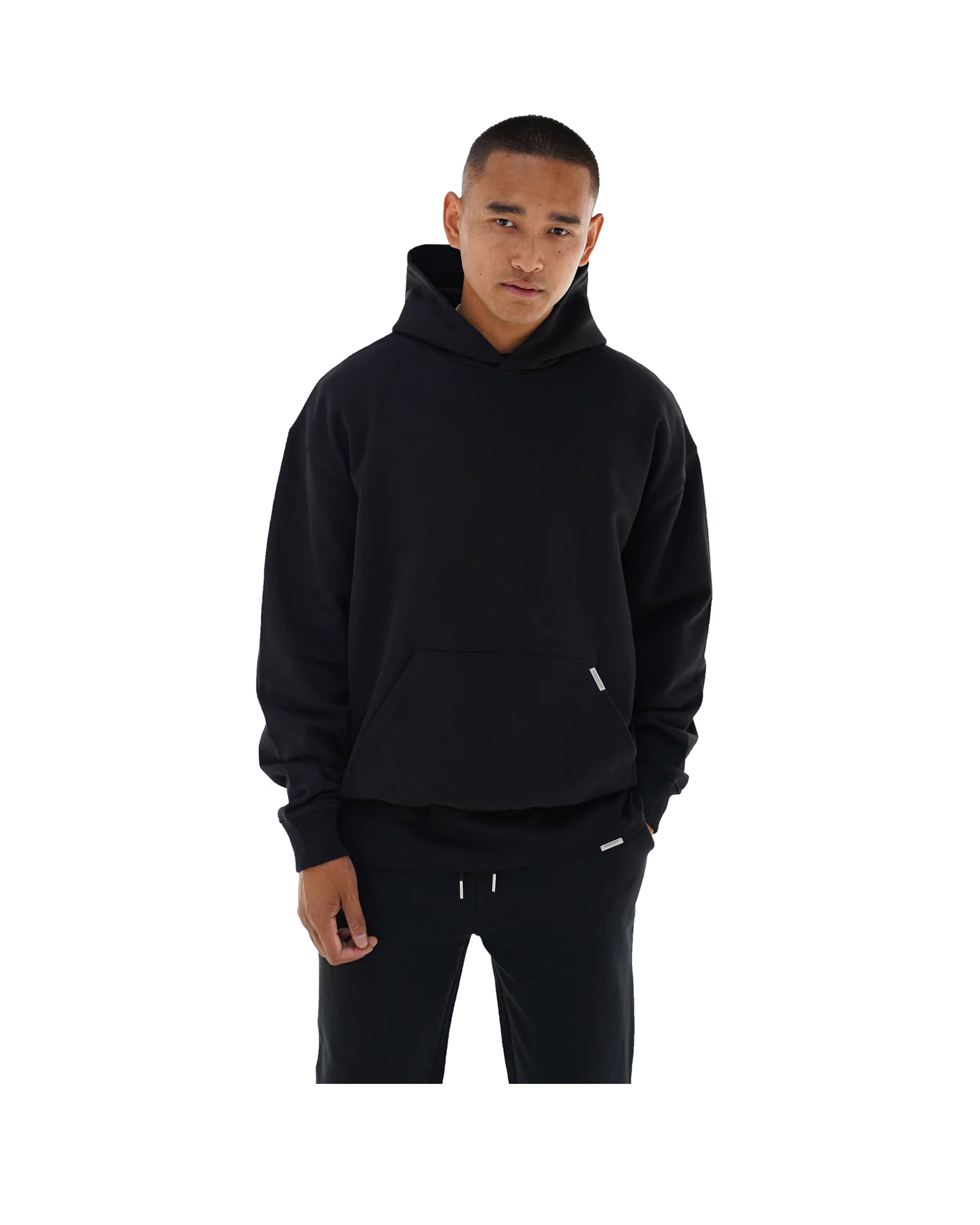 ESSENTIAL HOODIE - BLACK