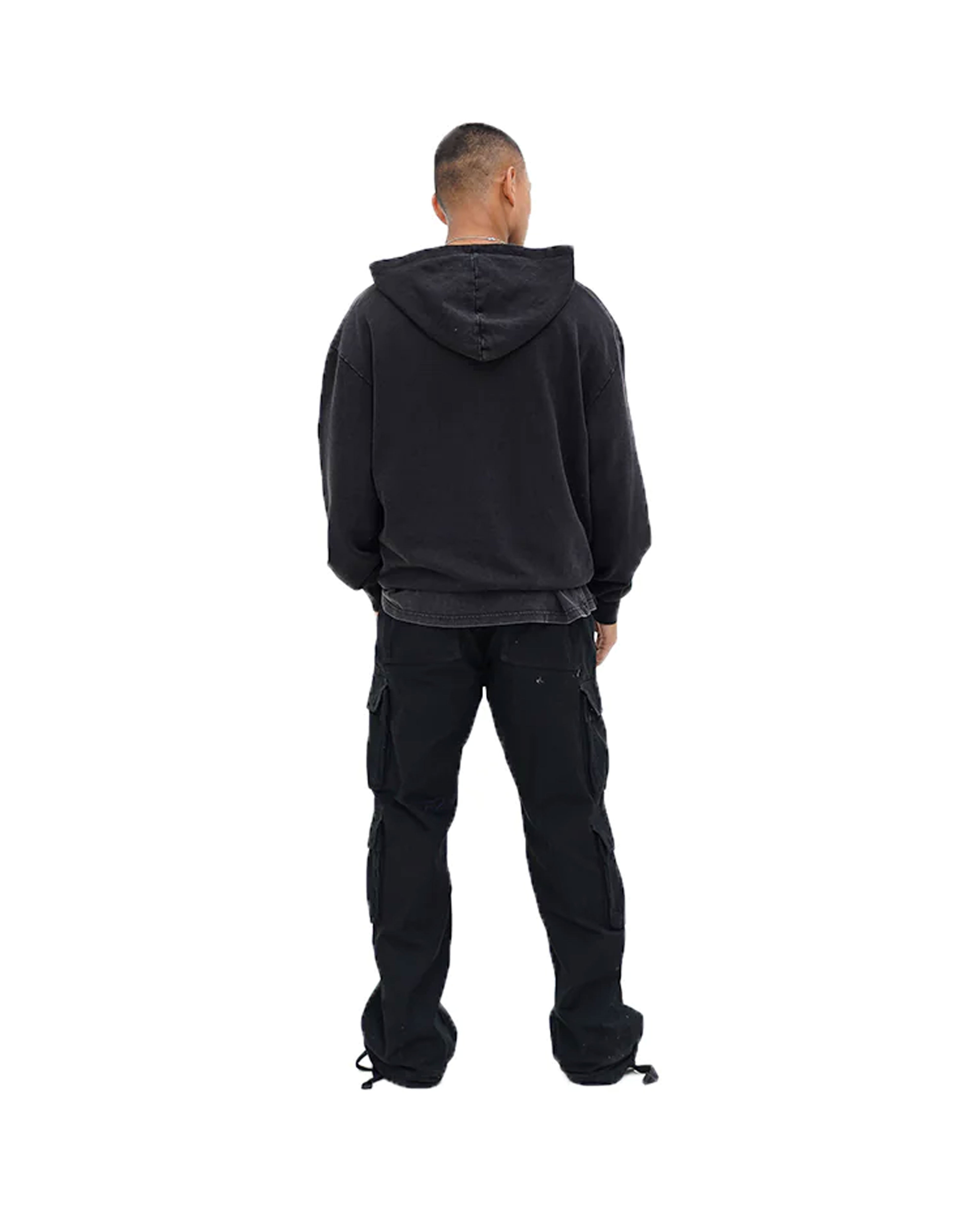 PATRONS CLUB TONAL HOODIE - BLACK