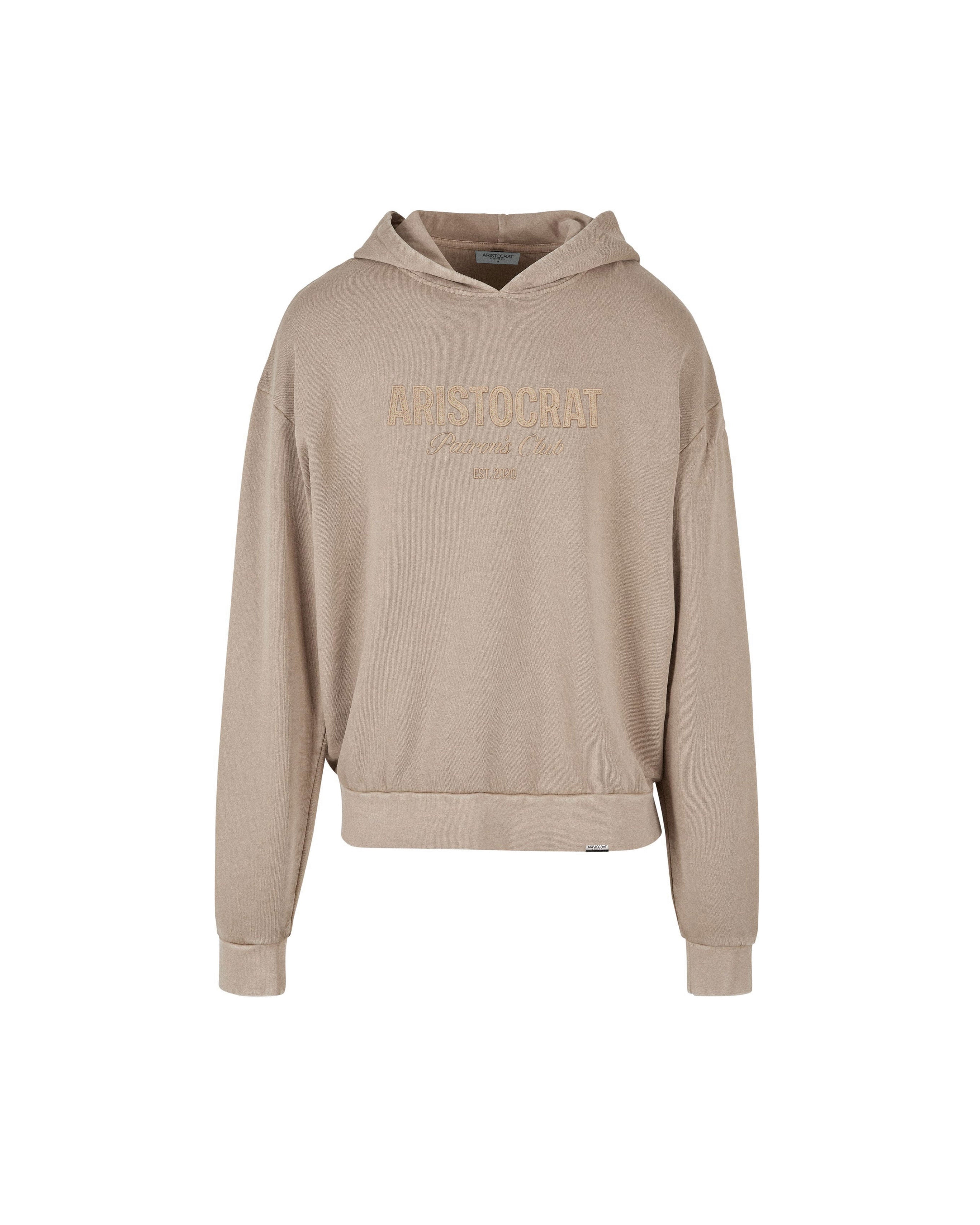 PATRONS CLUB TONAL HOODIE - BEIGE