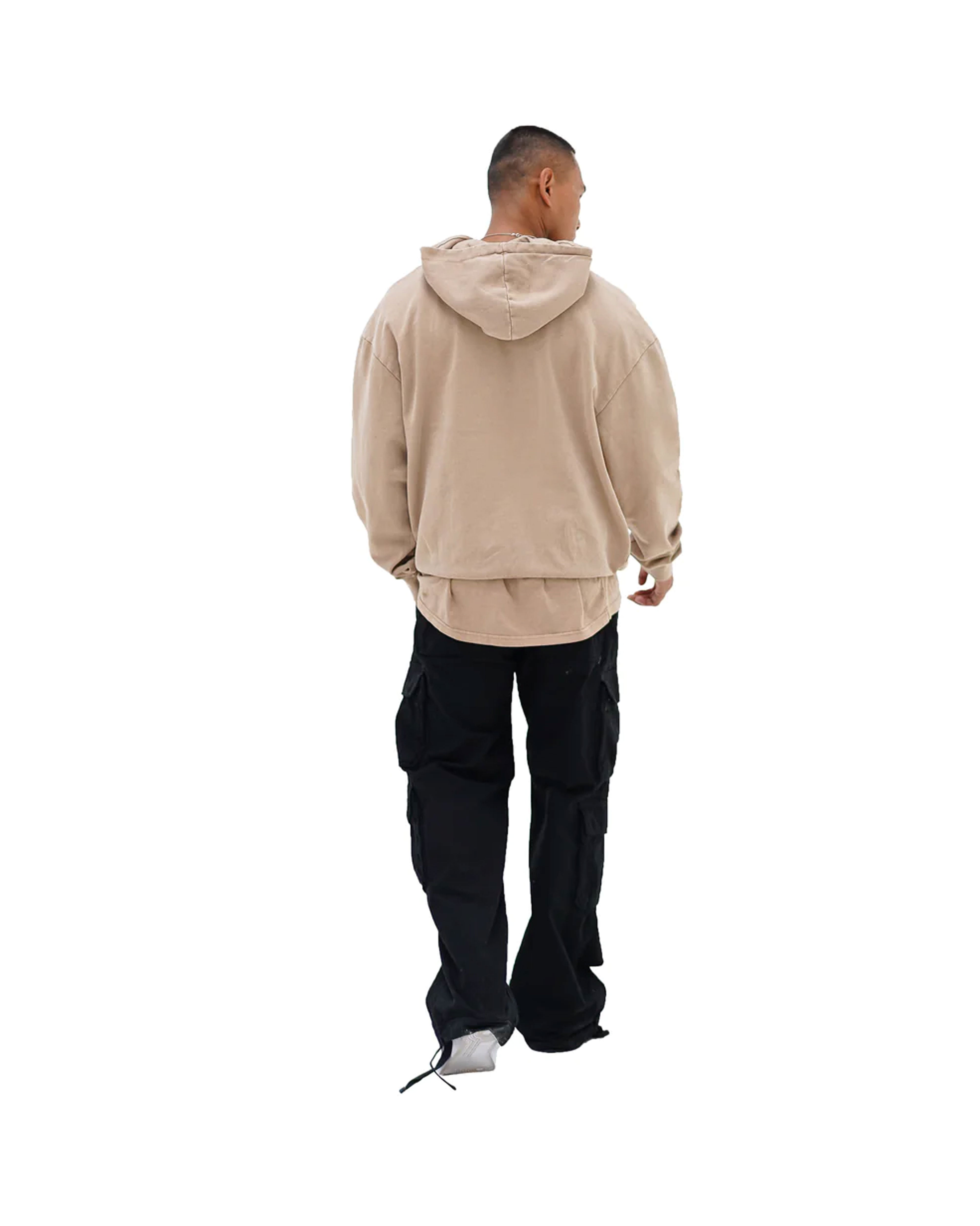 PATRONS CLUB TONAL HOODIE - BEIGE