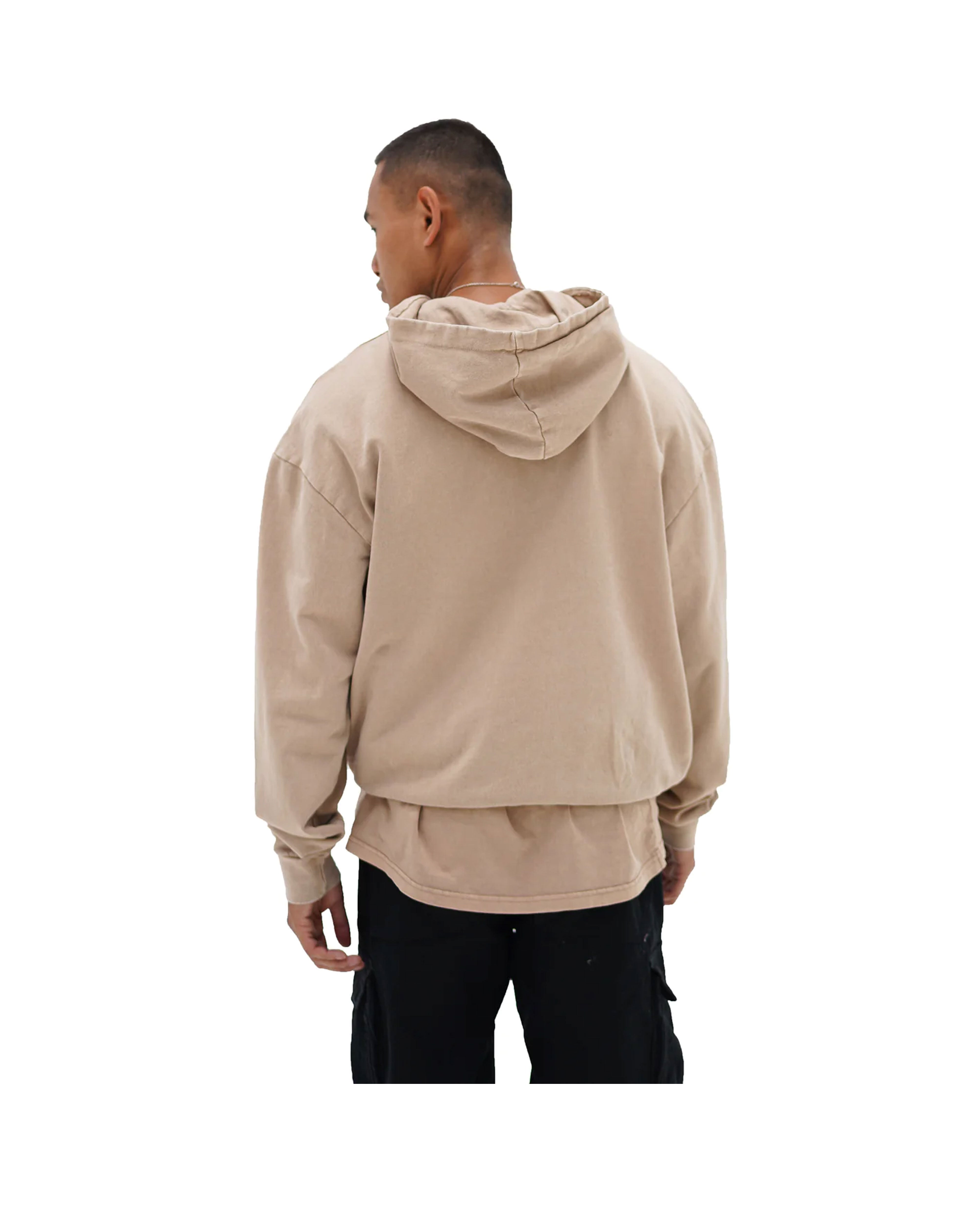 PATRONS CLUB TONAL HOODIE - BEIGE