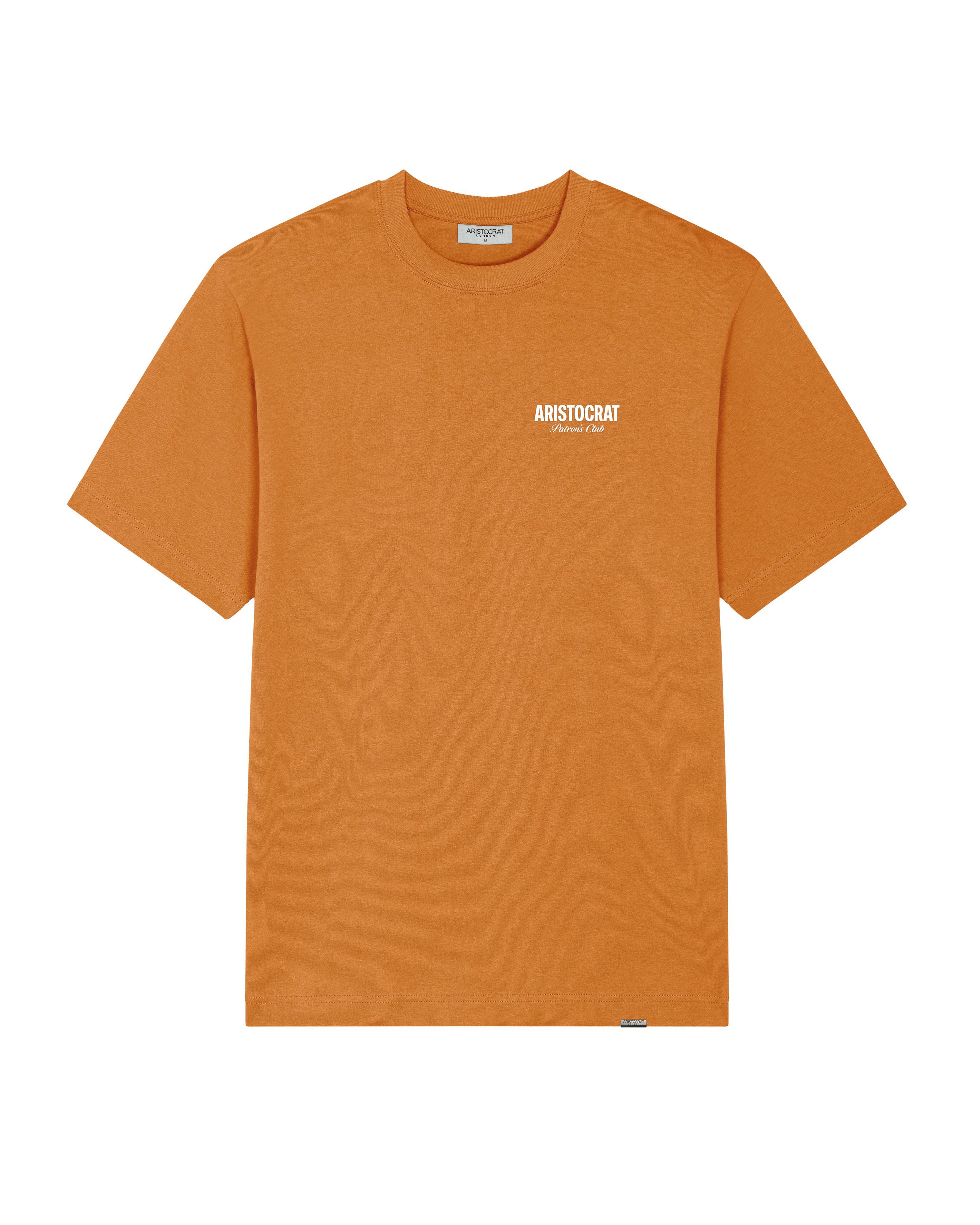 PATRONS CLUB T-SHIRT - NEON ORANGE