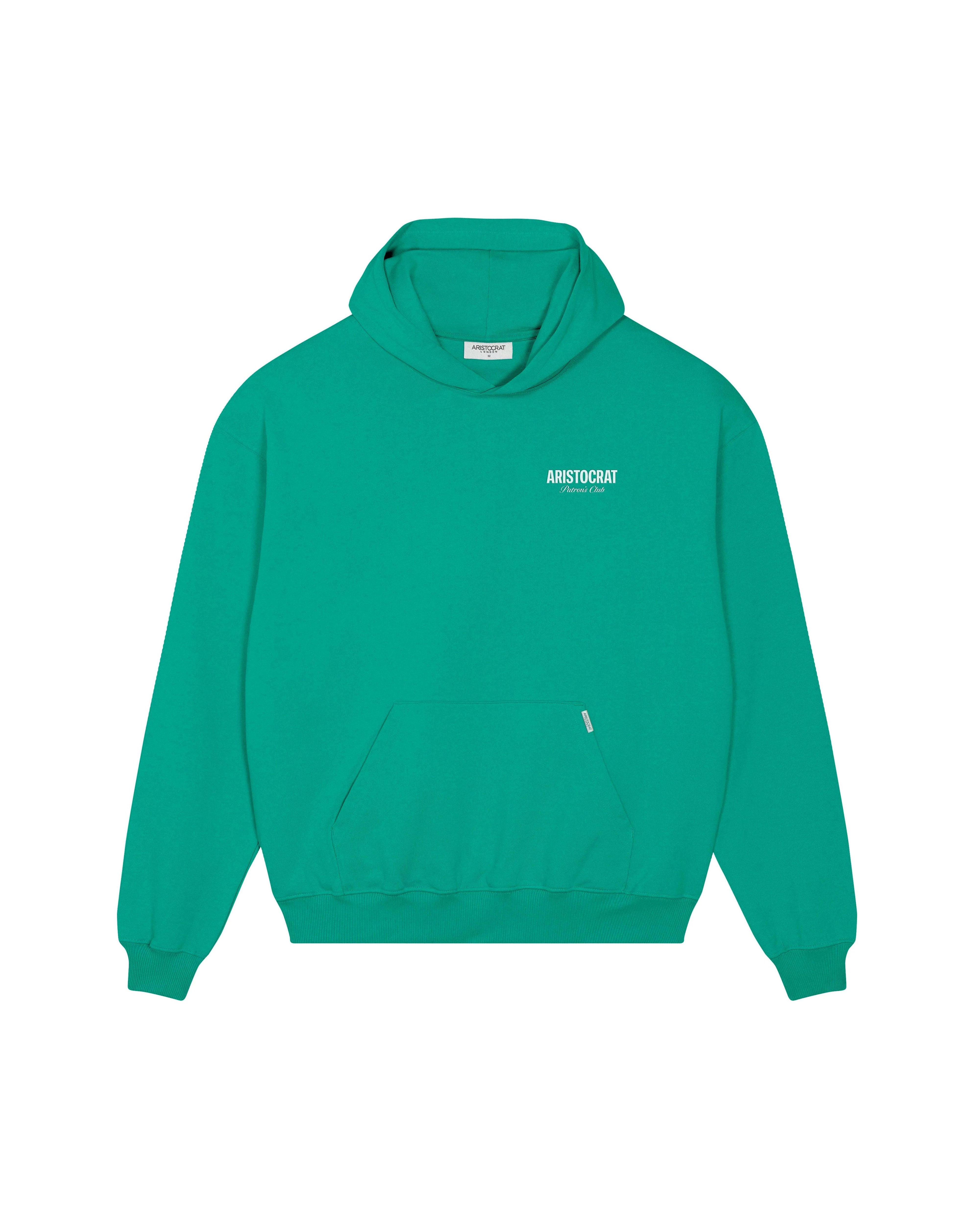 PATRONS CLUB HOODIE - ISLAND GREEN