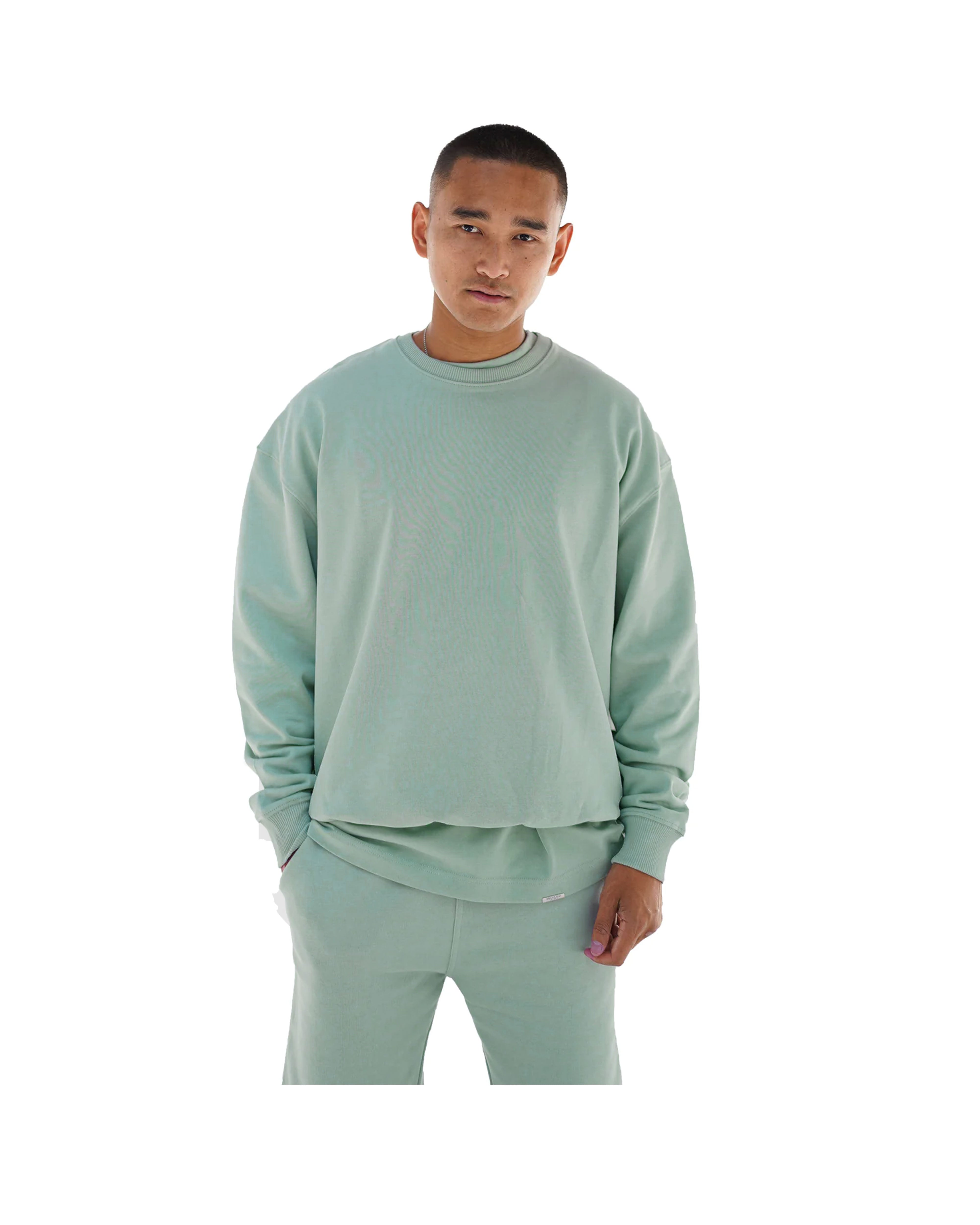 ESSENTIALS SWEATER - MINT GREEN