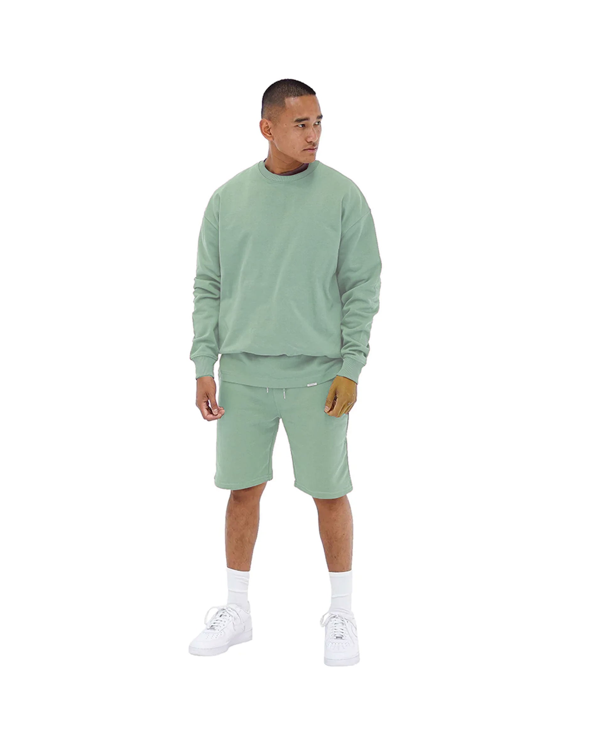 ESSENTIALS SWEATER - MINT GREEN