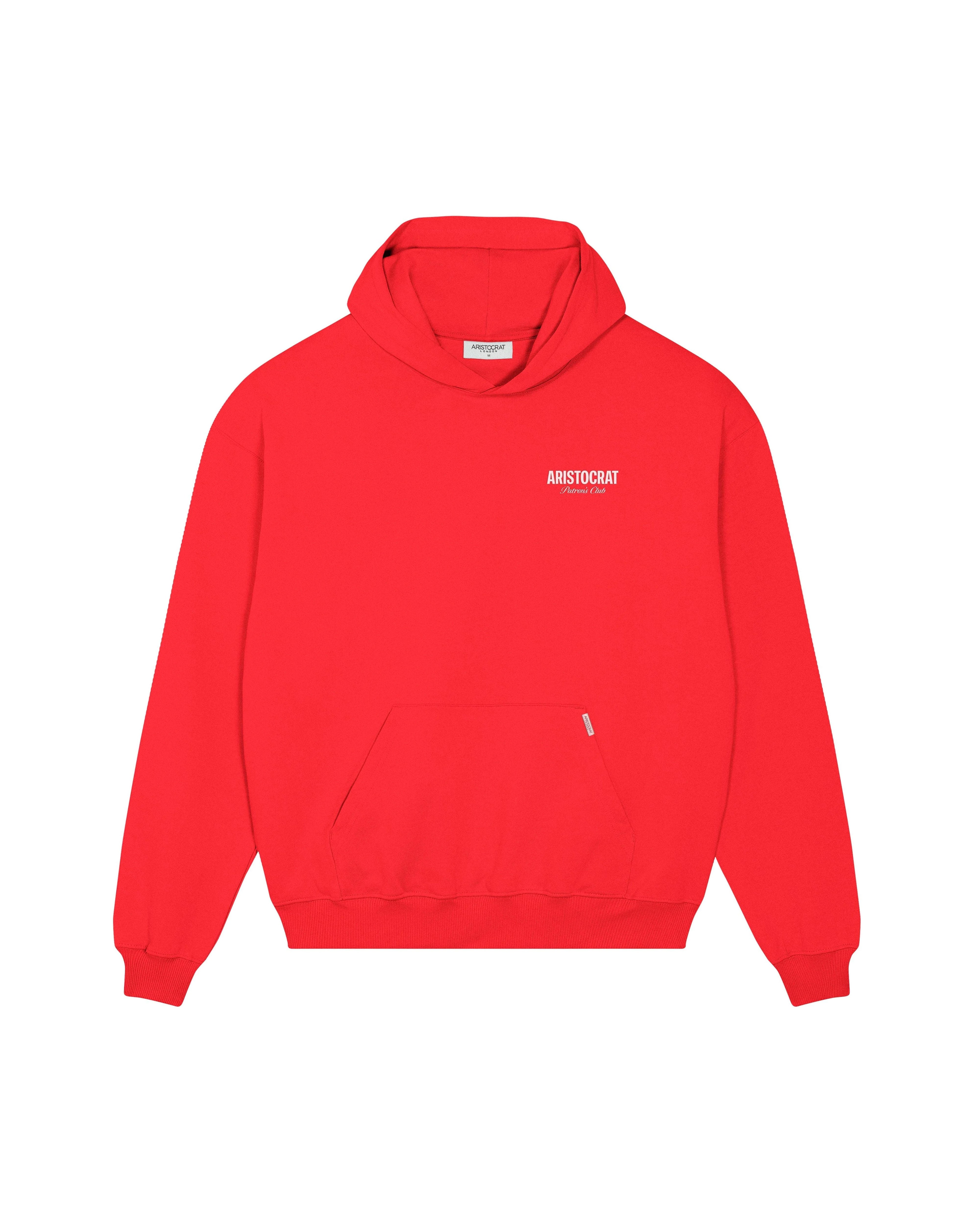 PATRONS CLUB HOODIES - RED