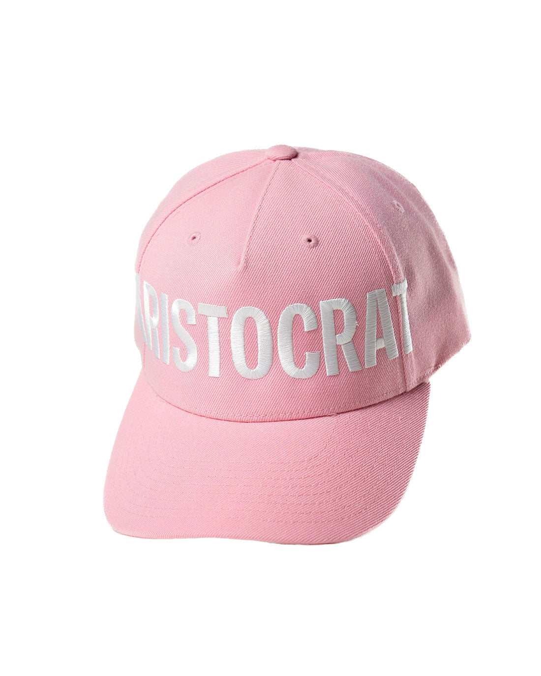 BOLD BLOCK BASEBALL CAP - BABY PINK