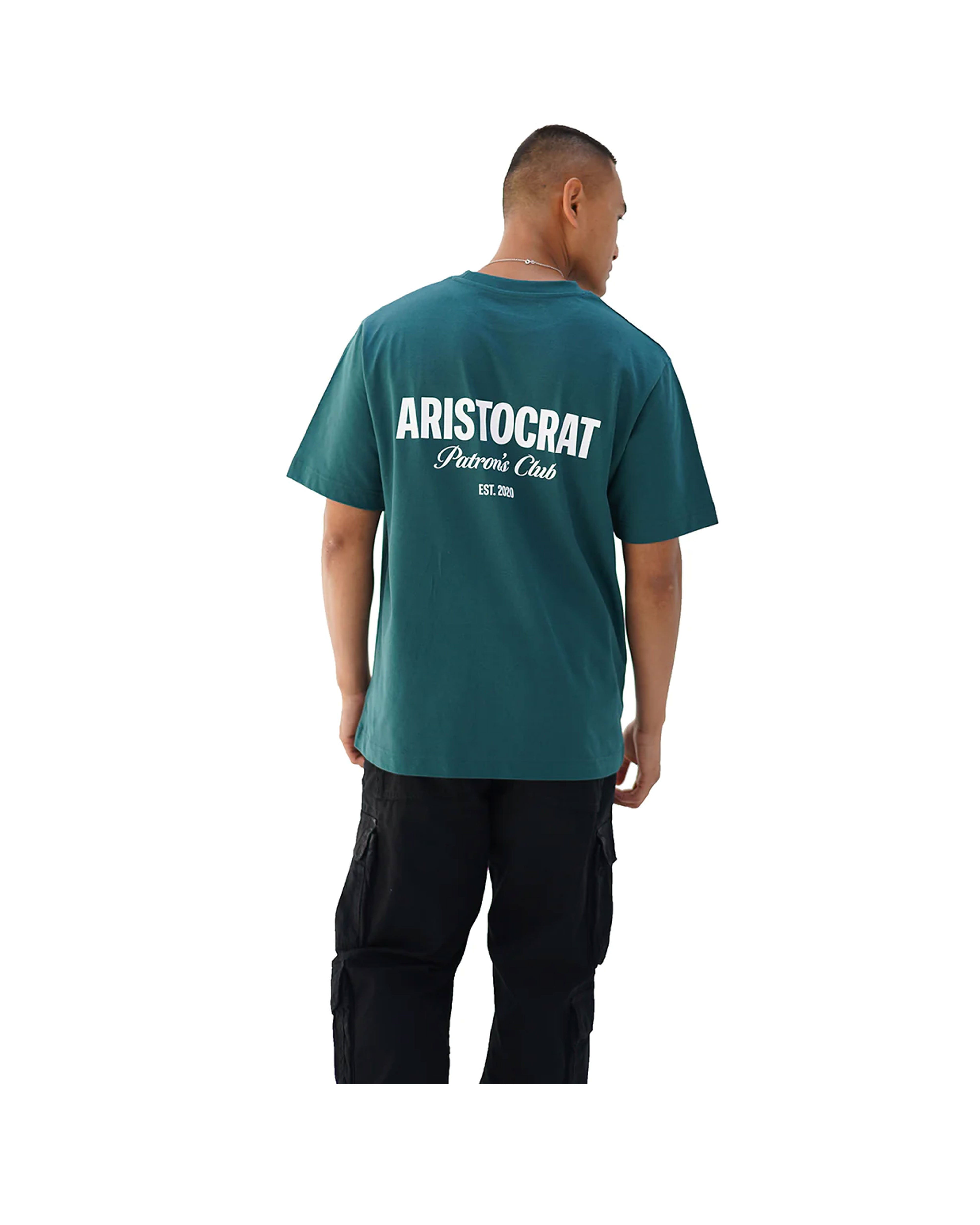 PATRONS CLUB T-SHIRT - RACING GREEN