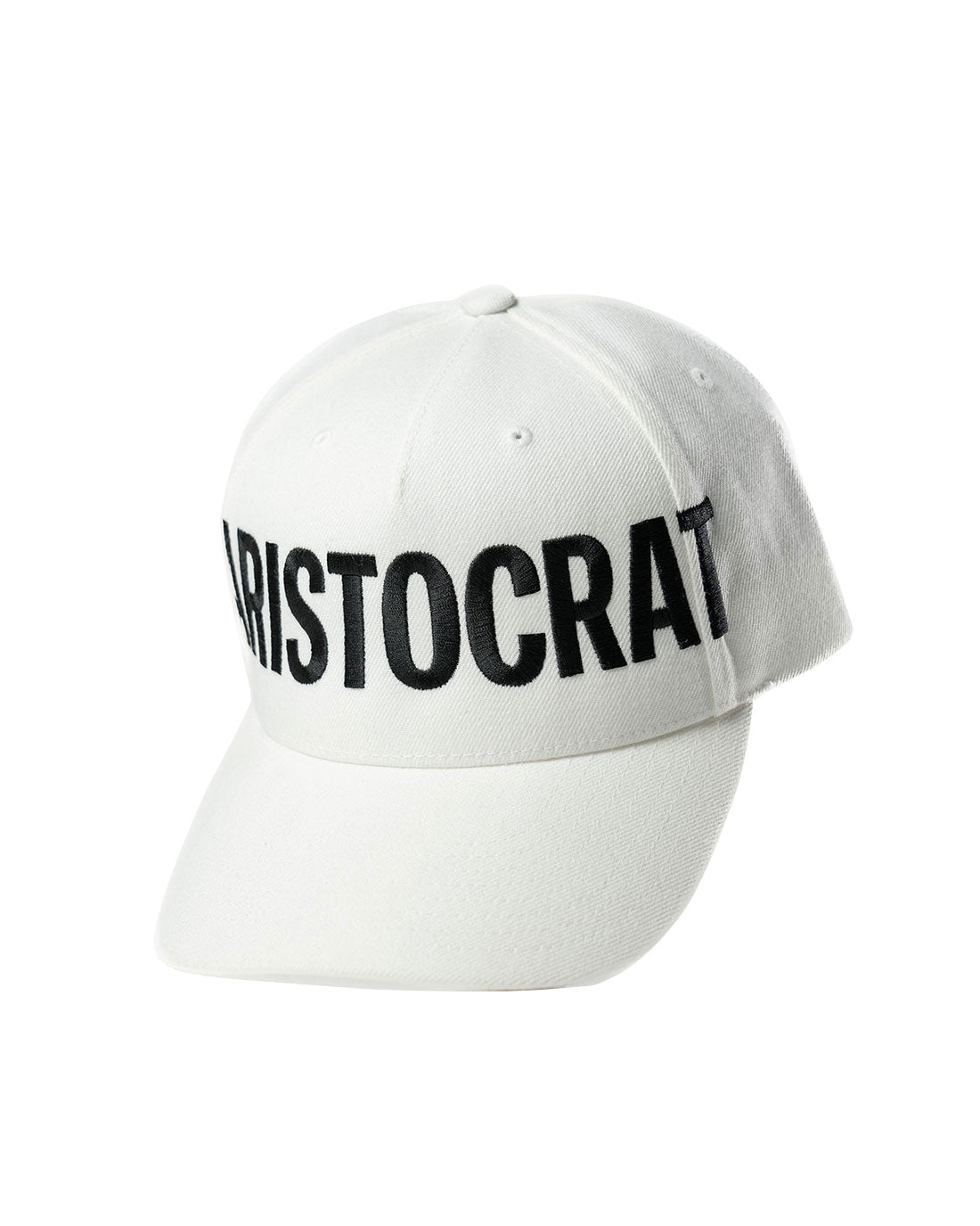 BOLD BLOCK BASEBALL CAP - WHITE