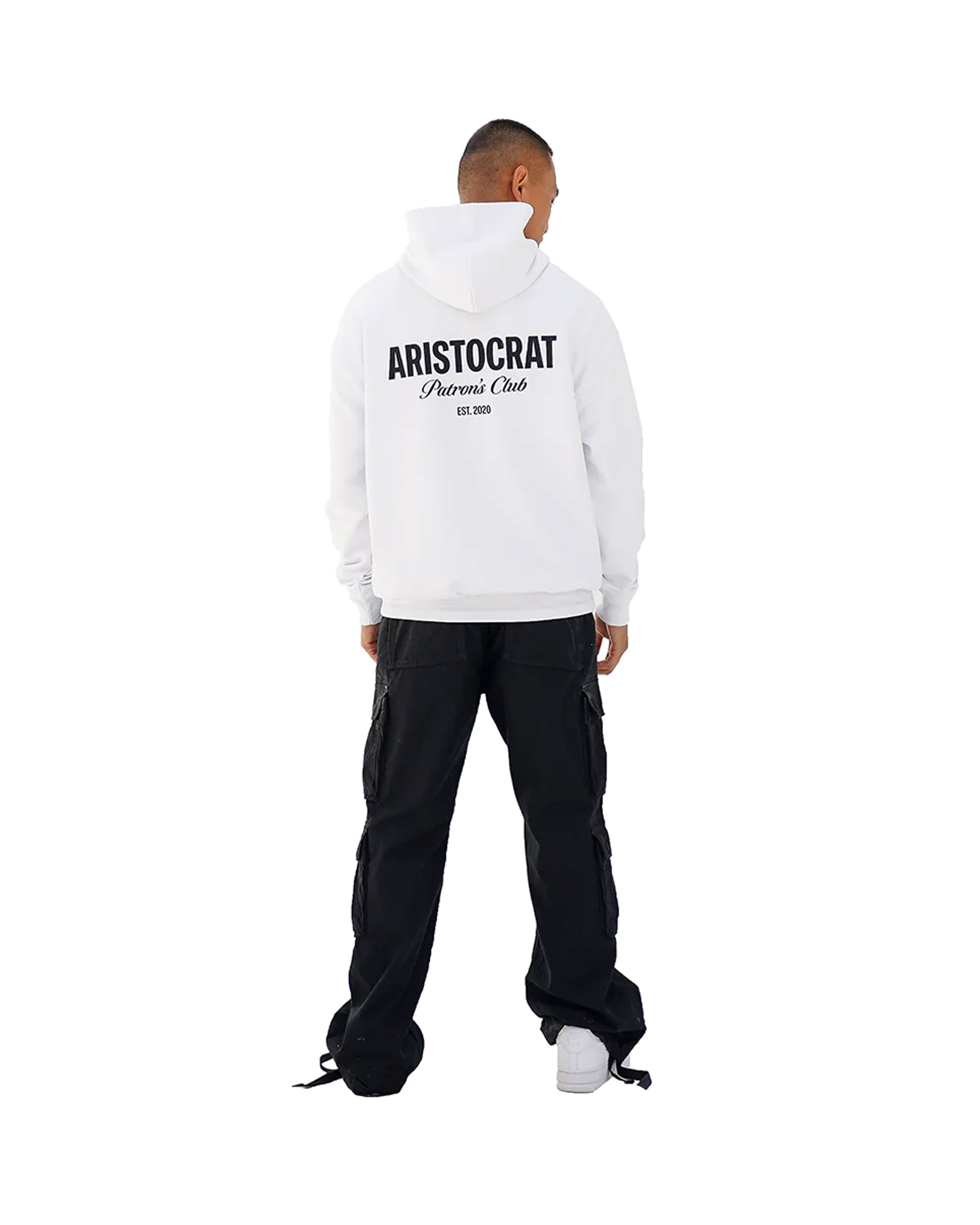 PATRONS CLUB HOODIE - WHITE